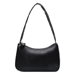 Fashion Handbag And Purses Simple Women Shoulder Underarm Bags Casual Ladies Pure Color Small Handbags Elegant PU Leather Bags