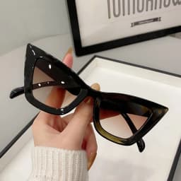 Big Frame Vintage Square Sunglasses Women Men Cat Eye Sun Glasses Eye Glasses Goggle Square Male Female Rectangle Sunglasses 