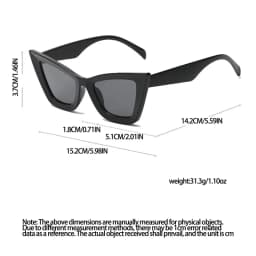 Big Frame Vintage Square Sunglasses Women Men Cat Eye Sun Glasses Eye Glasses Goggle Square Male Female Rectangle Sunglasses 