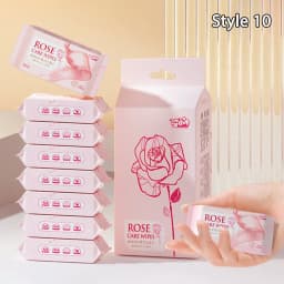 Soft Baby Wet Wipes Hand Mouth Cleaning Disposable Freshing Cleaning Wipes Large Pack High Quality Mini Portable Wipes Babies