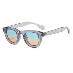 2024 New Sunglasses Female Oval Frame Thick Frame Small Face Personality Retro Sun Glasses Multi color Fashion Glasses