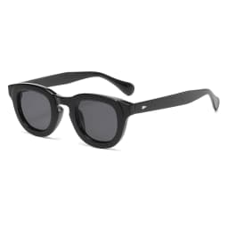 2024 New Sunglasses Female Oval Frame Thick Frame Small Face Personality Retro Sun Glasses Multi color Fashion Glasses