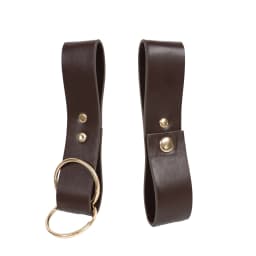 Medieval Leather Mug Holder Belt and Bullwhip Holder Belt Renaissance Viking Cosplay Costume Accessories