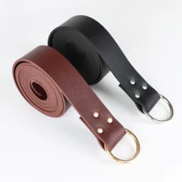 Medieval Leather Mug Holder Belt and Bullwhip Holder Belt Renaissance Viking Cosplay Costume Accessories