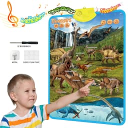 Electronic English Alphabet Wall Chart Talking ABC Letters 123s Music Poster Educational Learning Toy for Toddler Kids Gifts