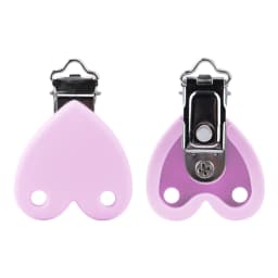 Lofca Silicone Clip 5 PCS Baby Pacifiers for DIY Pacifier Chain Nursing Teething Baby Gifts Food Grade Free BPA Baby