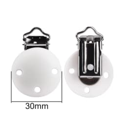 Lofca Silicone Clip 5 PCS Baby Pacifiers for DIY Pacifier Chain Nursing Teething Baby Gifts Food Grade Free BPA Baby