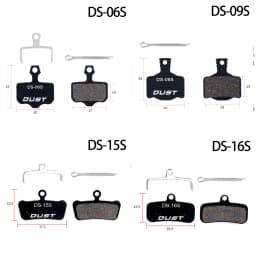 2 Pair (4pcs) MTB Bicycle Hydraulic Disc Ceramics Brake Pads For b01s SRAM AVID HAYES Magura ZOOM Cycling Bike Part