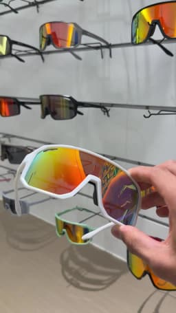 SCVCN Cycling Glasses Bike Mountain Bicycle Hiking Camping Golf UV400 Sunglasses Sport Protection Glasses for Men Women Baseball