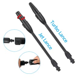 High Pressure Washer Gun Spray Gun with Jet Lance Turbo Lance Pistol for Karcher K-series Pressure Washer