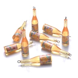 10Pcs Plastic Pop Cola Soda Drinks Beverages Charms Juice Alcohol Lemonade Bottle Resin Pendants for Jewelry Making Mini Crafts