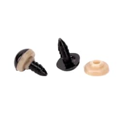 50/100pcs Eyeball Black Plastic Plush Safety Eyes Amigurumi for Toys Kids Diy Craft Funny Toy Eyes Animal Doll Accessorie 5-14mm
