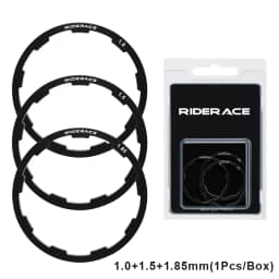 3 Pcs Bicycle Hub Washer 1/1.5/1.85/2/2.18/2.35mm Gasket For 7 8 9 10 11 Speed MTB Mountain Road Bike Cassette Flywheel Spacer