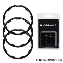3 Pcs Bicycle Hub Washer 1/1.5/1.85/2/2.18/2.35mm Gasket For 7 8 9 10 11 Speed MTB Mountain Road Bike Cassette Flywheel Spacer