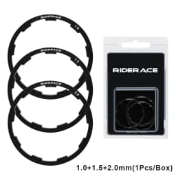 3 Pcs Bicycle Hub Washer 1/1.5/1.85/2/2.18/2.35mm Gasket For 7 8 9 10 11 Speed MTB Mountain Road Bike Cassette Flywheel Spacer