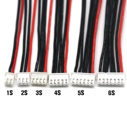 5pcs/lot 1S 2S 3S 4S 5S 6S Lipo Battery Balance Charger Cable IMAX B6 Connector Plug Wire Wholesale