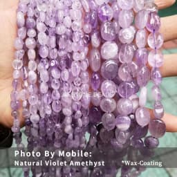 6-8mm Irregular Natural Amethyst Citrine Irregular Nugget Stone Loose Spacer Bead For Jewelry Making Diy Bracelet Accessory