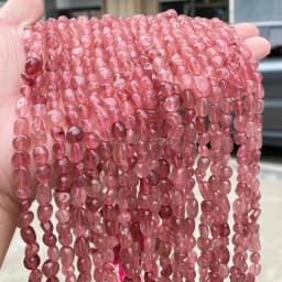 6-8mm Irregular Natural Amethyst Citrine Irregular Nugget Stone Loose Spacer Bead For Jewelry Making Diy Bracelet Accessory