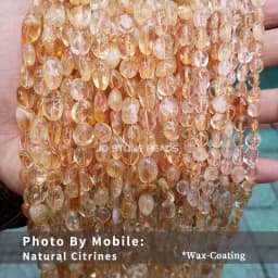 6-8mm Irregular Natural Amethyst Citrine Irregular Nugget Stone Loose Spacer Bead For Jewelry Making Diy Bracelet Accessory