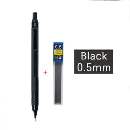 High Quality Metal Mechanical Pencils Set with Lead Refills Drafting Automatic Pencil 0.3, 0.5, 0.7, 2.0mm for Art Supply