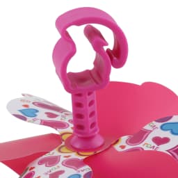 1pc Allek Children Scooter Windmill Short Pole Cartoon Colorful Pinwheel Decoration For Kids Bicycle Parts Accessories