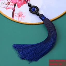 1PC Transfer Bead Gradient Tassel Silky Handmade Tassels with Loop for DIY Crafts Bookmark Tassel Jewelry Making Accessories