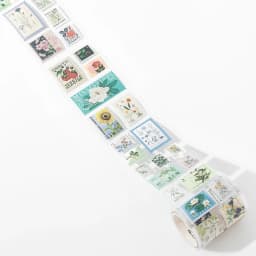 55mmx2m Vintage Stamp Tape Style Stickers 1 roll Decorative collage Diary Album Scrapbooking material Craft Supplies