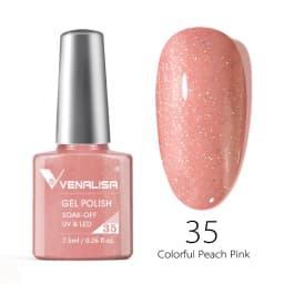Venalisa VIP4 Nail Gel Polish HEMA/TPO FREE Full Coverage Beautiful Semi Permanent Soak Off UV LED Gel Nail Polish Gel Lacquer