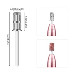3/5/10pcs Nail Drill Bits Nail Drill Accessories Mandrel Bit Nail Sanding Drum For Sanding Bands