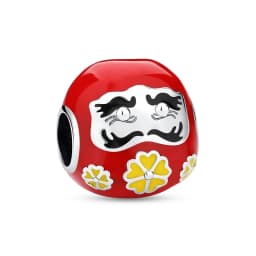 925 Sterling Silver Charms Fortune Cat Chinese New Year Pendant Beads Japanese Girl Fit Brand Bracelets Necklaces Women Jewelry