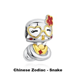 925 Sterling Silver Charms Fortune Cat Chinese New Year Pendant Beads Japanese Girl Fit Brand Bracelets Necklaces Women Jewelry