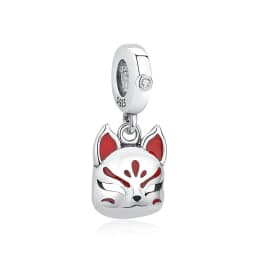 925 Sterling Silver Charms Fortune Cat Chinese New Year Pendant Beads Japanese Girl Fit Brand Bracelets Necklaces Women Jewelry