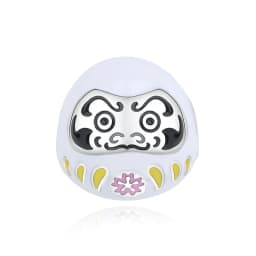 925 Sterling Silver Charms Fortune Cat Chinese New Year Pendant Beads Japanese Girl Fit Brand Bracelets Necklaces Women Jewelry