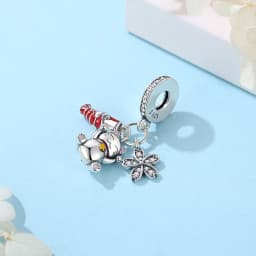 925 Sterling Silver Charms Fortune Cat Chinese New Year Pendant Beads Japanese Girl Fit Brand Bracelets Necklaces Women Jewelry