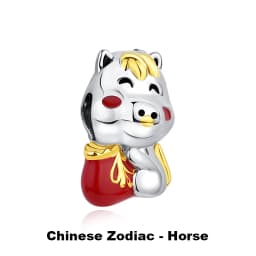 925 Sterling Silver Charms Fortune Cat Chinese New Year Pendant Beads Japanese Girl Fit Brand Bracelets Necklaces Women Jewelry