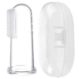 1PC Super Soft Pet Finger Dog Toothbrush Teddy Dog Brush Bad Breath Tartar Teeth Tool Cat Cleaning Dog Supplies Accessories
