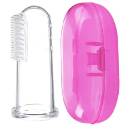 1PC Super Soft Pet Finger Dog Toothbrush Teddy Dog Brush Bad Breath Tartar Teeth Tool Cat Cleaning Dog Supplies Accessories