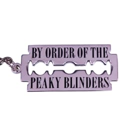 Urban Street Gang Razor Blade Keychain Peaky Blinders Metal Keyring Crime Drama Television Accessories
