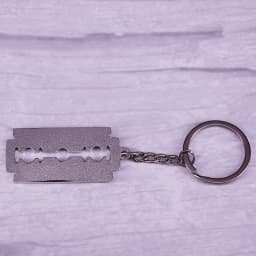Urban Street Gang Razor Blade Keychain Peaky Blinders Metal Keyring Crime Drama Television Accessories