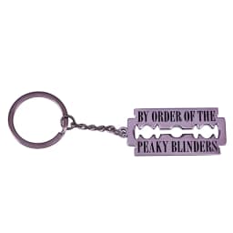 Urban Street Gang Razor Blade Keychain Peaky Blinders Metal Keyring Crime Drama Television Accessories