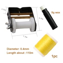 Archery Bow String Cable Winder Tool Spool Thread Cable Winder Bowstring Serving Material Rope Repair String Equipment