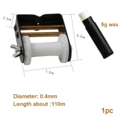 Archery Bow String Cable Winder Tool Spool Thread Cable Winder Bowstring Serving Material Rope Repair String Equipment