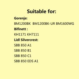 TASP 1 Set Breadmaker Belts Conveyor Parts for Gorenje BM1200BK 1600WG Bifinett KH1171 7111 Silvercrest SBB 850 B1 C1 E1 EDS-A1