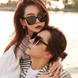 CLLOIO New Trend Sunglasses For Women And Men Simple Design Decorative Glasses Car Driving Eyewear Unisex Sun Glasses UV400