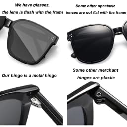 CLLOIO New Trend Sunglasses For Women And Men Simple Design Decorative Glasses Car Driving Eyewear Unisex Sun Glasses UV400