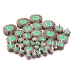 5PC Sandpaper Grinding Flap Polishing Wheels Sanding Disc Shutter Polishing Wheel For Rotary Dremel Tool 60/80/120Grit 6MM Shank