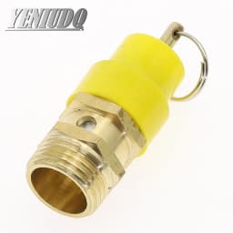1PCS 1/4'' 3/8" 1/2" BSP 1/3/4/5/6/7/8/10/12KG Air Compressor Safety Relief Valve Pressure Release Regulator For Pressure Piping