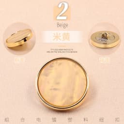New Arrival Gold White Black Flower Resin Buttons For Needlework Clothing Women Coat Suit Cardigan 6PCS Sewing Button KD876