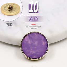 New Arrival Gold White Black Flower Resin Buttons For Needlework Clothing Women Coat Suit Cardigan 6PCS Sewing Button KD876