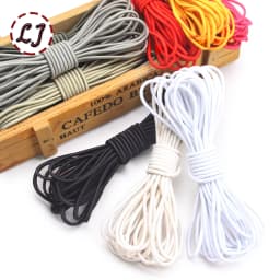 2.5mm Elastic Rope Elastic Band Shock Cord Bungee Rubber Band Stretch Thread for Garment Accessory Craft Handmade DIY